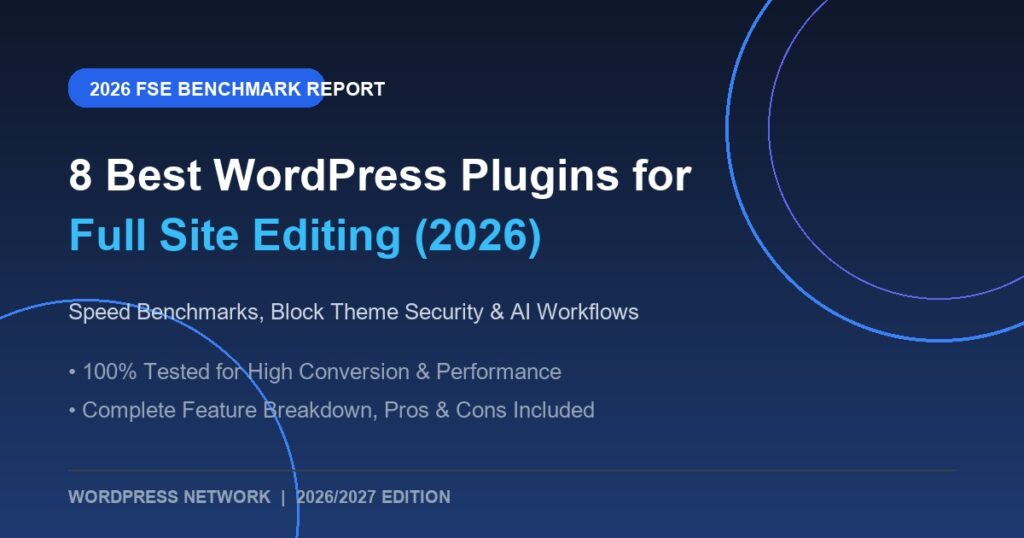 best wordpress plugins for full site editing
